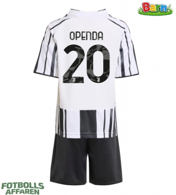 Juventus Lois Openda #20 Hemmaställ Barn 2025-26 Kortärmad (+ Korta byxor)